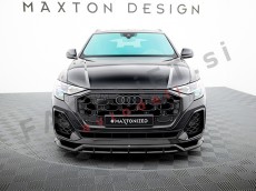 Podaljšek sprednjega odbijača črni sijaj Audi Q8 S line, SQ8 23-