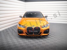 Podaljšek sprednjega odbijača V.4 črni sijaj BMW 4 M-Pack, M440i G22 G23 20-