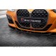 Podaljšek sprednjega odbijača V.4 črni sijaj BMW 4 M-Pack, M440i G22 G23 20-