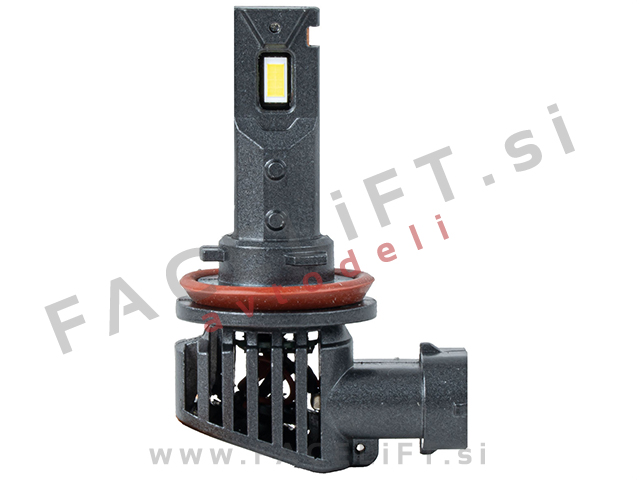 LED kit H8 H9 H11 H16 Serie F25 SILVER FULL CANBUS 62W 12V 24V