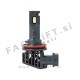LED kit H8 H9 H11 H16 Serie F25 SILVER FULL CANBUS 62W 12V 24V