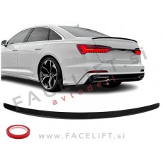 Spojler za prtljažnik črni sijaj Audi A6 C8 Limuzina 18-25