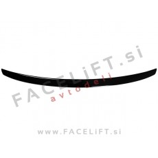 Spojler za prtljažnik črni sijaj Audi A6 Limuzina 4G C7 10-18