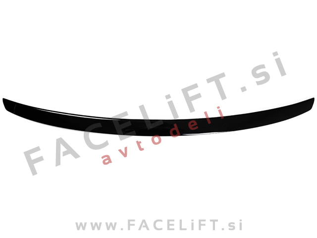 Spojler za prtljažnik črni sijaj Audi A6 Limuzina 4G C7 10-18