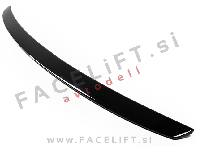 Spojler za prtljažnik črni sijaj Audi A6 Limuzina 4G C7 10-18
