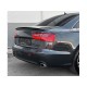 Spojler za prtljažnik črni sijaj Audi A6 Limuzina 4G C7 10-18