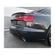 Spojler za prtljažnik črni sijaj Audi A6 Limuzina 4G C7 10-18