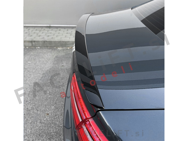 Spojler za prtljažnik črni sijaj Audi A6 Limuzina 4G C7 10-18