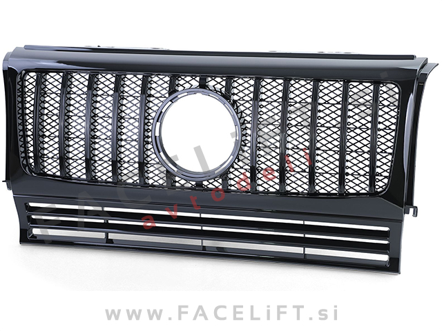 Maska črna sijaj Mercedes G W463 89-18