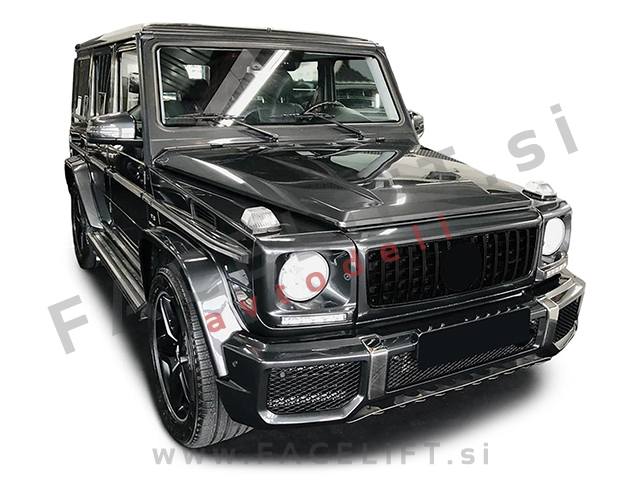 Maska črna sijaj Mercedes G W463 89-18