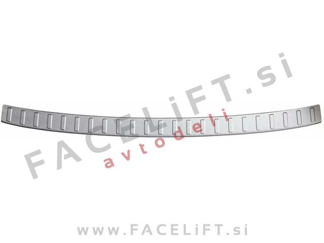 Zaščita zadnjega odbijača srebrna mat VW Touareg 18-