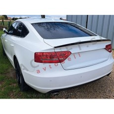 Spojler za prtljažnik črni sijaj Audi A5 Sportback B8 8T 07-16
