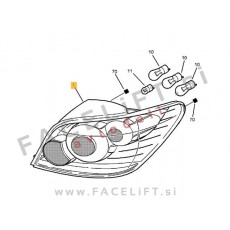Zadnja luč leva Peugeot 307 05-07