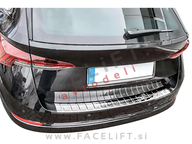 Zaščita zadnjega odbijača kromirana Škoda Octavia Karavan 20-24