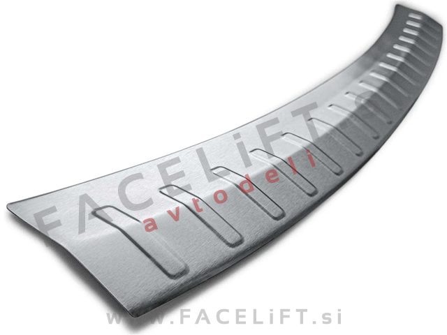 Zaščita zadnjega odbijača srebrna mat Škoda Octavia Karavan 20-24