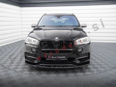 Podaljšek sprednjega odbijača V.3 črni sijaj BMW X5 F15 M-Pack 13-18