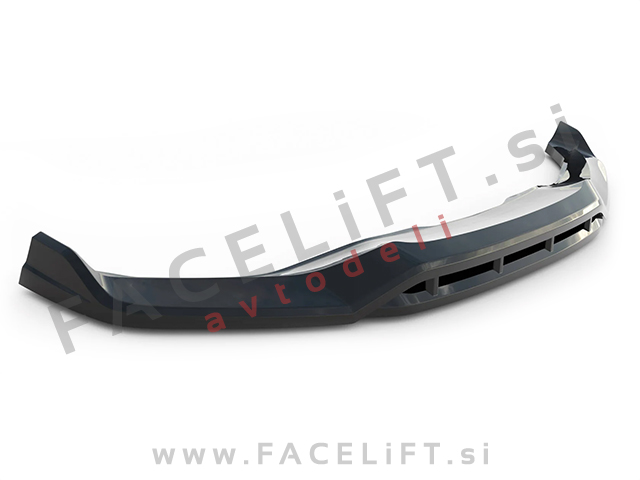 Podaljšek sprednjega odbijača V.3 črni sijaj BMW X5 F15 M-Pack 13-18