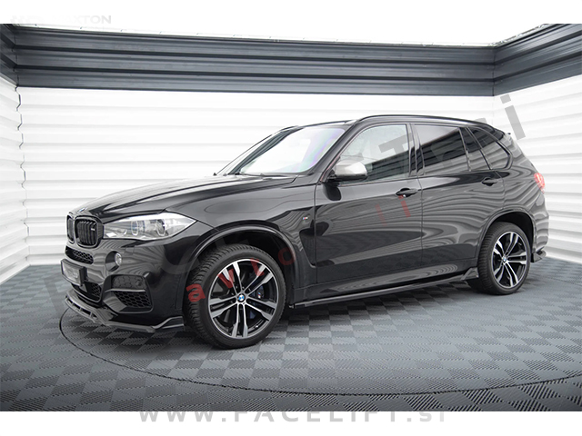 Podaljški pragov črni sijaj BMW X5 F15 M-Pack 13-18