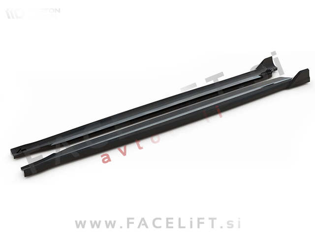 Podaljški pragov črni sijaj BMW X5 F15 M-Pack 13-18