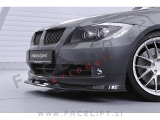 Podaljšek sprednjega odbijača črni mat strukturni BMW 3 E90 E91 05-08