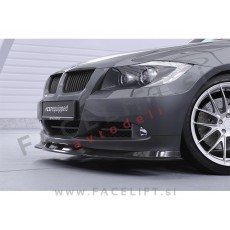 Podaljšek sprednjega odbijača črni mat strukturni BMW 3 E90 E91 05-08