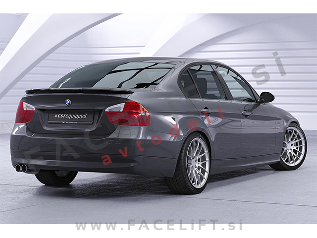 Spojler za prtljažnik črni mat strukturni BMW 3 Limuzina E90 05-11
