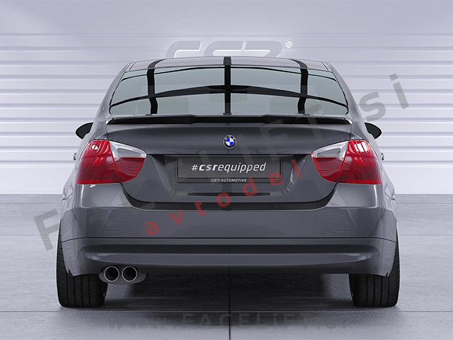 Spojler za prtljažnik črni mat strukturni BMW 3 Limuzina E90 05-11