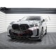 Podaljšek sprednjega odbijača V.2 črni sijaj BMW X6 G06 M-Pack 23-