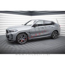 Podaljški pragov črni sijaj V.2 BMW X6 G06 M-Pack 23-