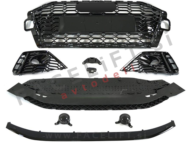 Sprednji odbijač RS izgled Audi A4 B9 19-24