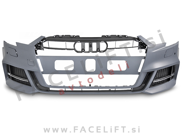 Sprednji odbijač S line izgled Audi A3 8V Limuzina 16-20