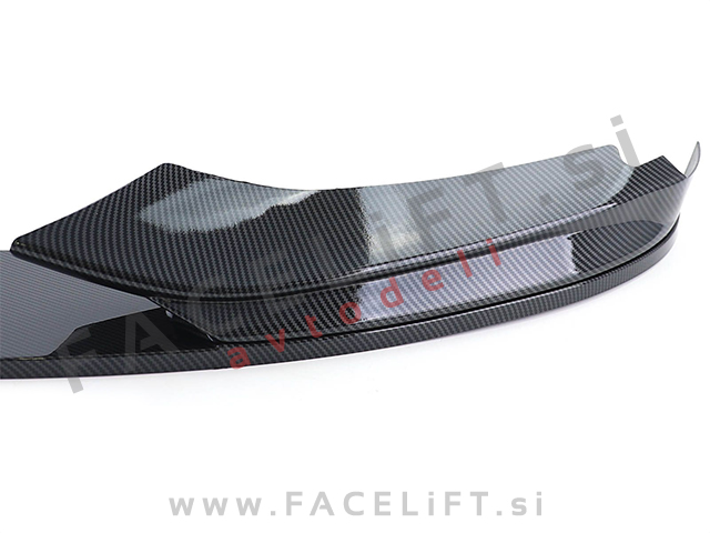 Podaljšek sprednjega odbijača karbon sijaj M-Performance izgled BMW 4 F32 F33 13-20