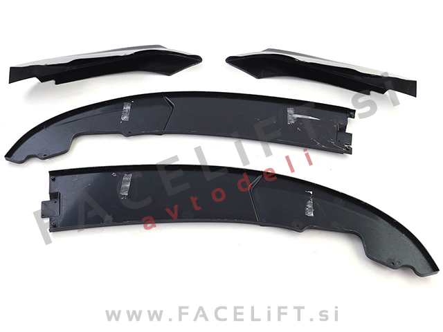 Podaljšek sprednjega odbijača karbon sijaj M-Performance izgled BMW 4 F32 F33 13-20