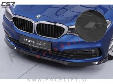 Podaljšek sprednjega odbijača črni mat strukturni BMW 5 G30 G31 17-20