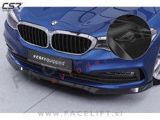 Podaljšek sprednjega odbijača črni sijaj BMW 5 G30 G31 17-20