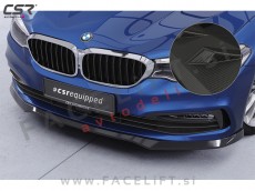 Podaljšek sprednjega odbijača karbon mat BMW 5 G30 G31 17-20