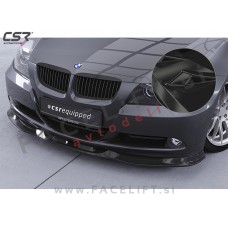 Podaljšek sprednjega odbijača črni sijaj BMW 3 E90 E91 05-08