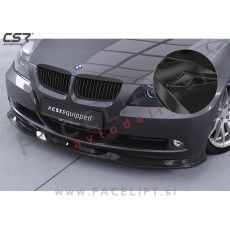 Podaljšek sprednjega odbijača črni sijaj BMW 3 E90 E91 05-08