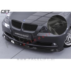 Podaljšek sprednjega odbijača karbon sijaj BMW 3 E90 E91 05-08