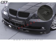 Podaljšek sprednjega odbijača karbon mat BMW 3 E90 E91 05-08