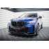 Podaljšek sprednjega odbijača V.2 črni sijaj BMW X5 G05 LCI M-Pack 23-