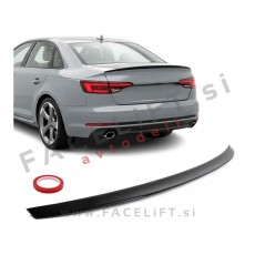 Spojler za prtljažnik črni sijaj Audi A4 Limuzina B9 15-24