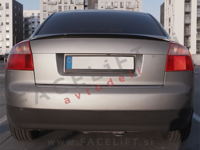 Spojler za prtljažnik črni sijaj Audi A4 Limuzina B6 00-04