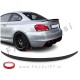 Spojler za prtljažnik črni sijaj BMW 1 Coupe E82 07-13