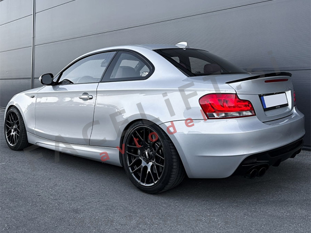 Spojler za prtljažnik črni sijaj BMW 1 Coupe E82 07-13