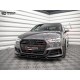 Podaljšek sprednjega odbijača V.1 črni sijaj Audi A3 S3 S line 8V 16-20