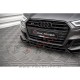 Podaljšek sprednjega odbijača V.1 črni sijaj Audi A3 S3 S line 8V 16-20