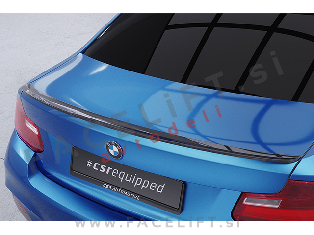 Spojler za prtljažnik črni sijaj BMW 2 Cabrio Coupe F22 F23 13-21