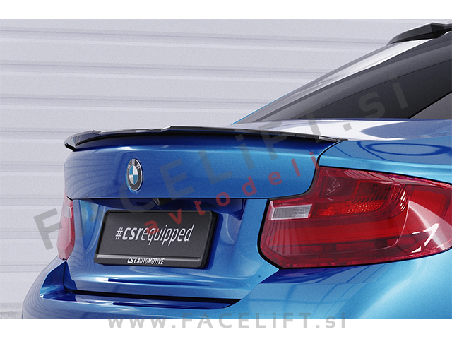Spojler za prtljažnik črni sijaj BMW 2 Cabrio Coupe F22 F23 13-21