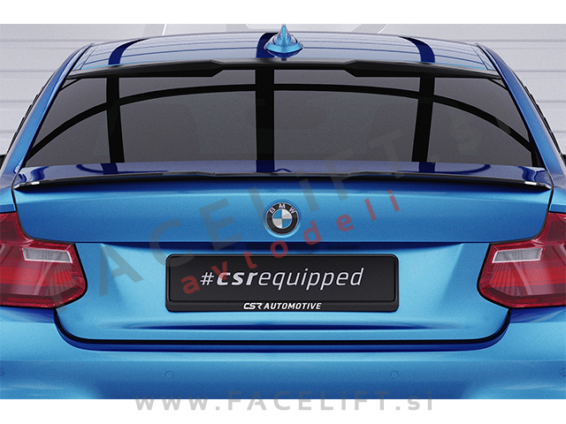 Spojler za prtljažnik črni sijaj BMW 2 Cabrio Coupe F22 F23 13-21